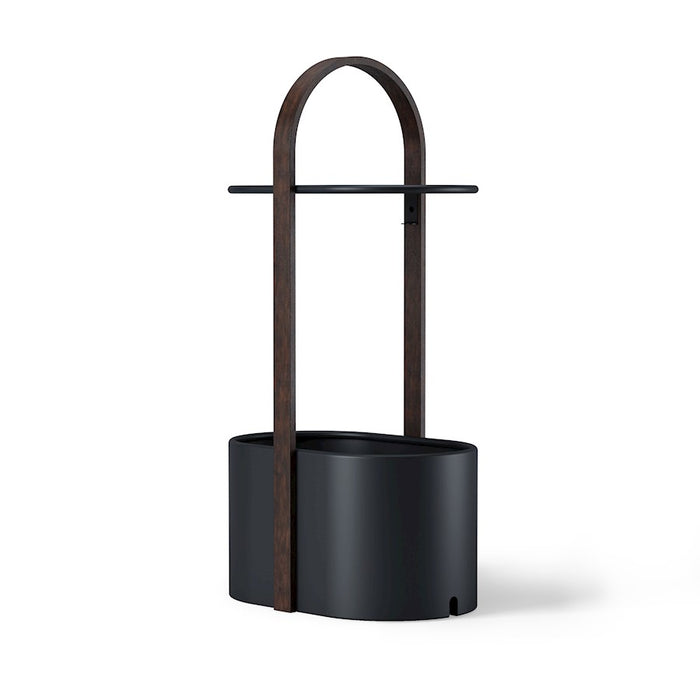 Umbra Hub Storage Table, Black/Walnut