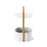Umbra Bellwood Storage Table, White/Natural