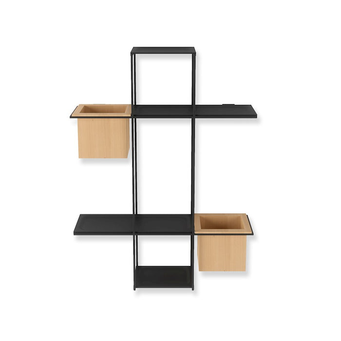 Umbra Cubist Multi Shelf, Sand/Black