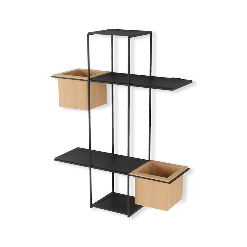 Umbra Cubist Multi Shelf, Sand/Black