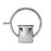 Umbra Quench Watering Can, Stainless Steel