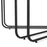 Umbra Graph Coffee Table, Black