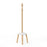 Umbra Pillar Stool/Coatrack, White/Natural