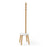 Umbra Pillar Stool/Coatrack, White/Natural