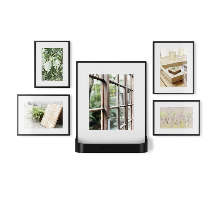 Umbra Matinee Picture Display, Set of 5, Black