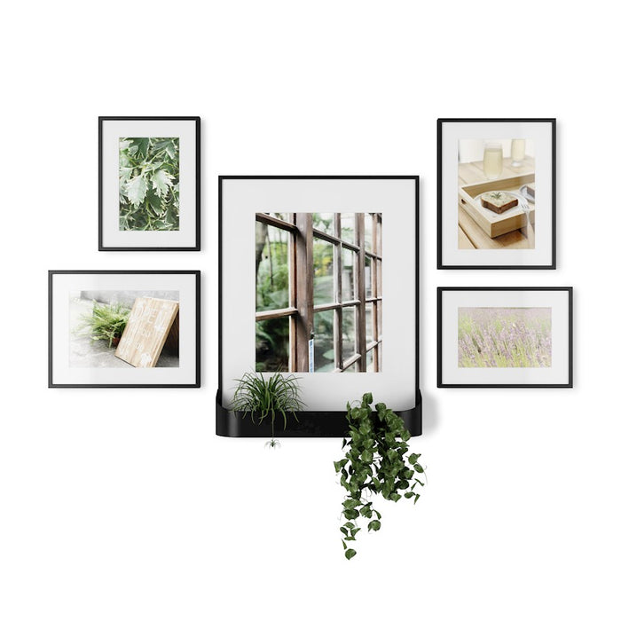 Umbra Matinee Picture Display, Set of 5, Black