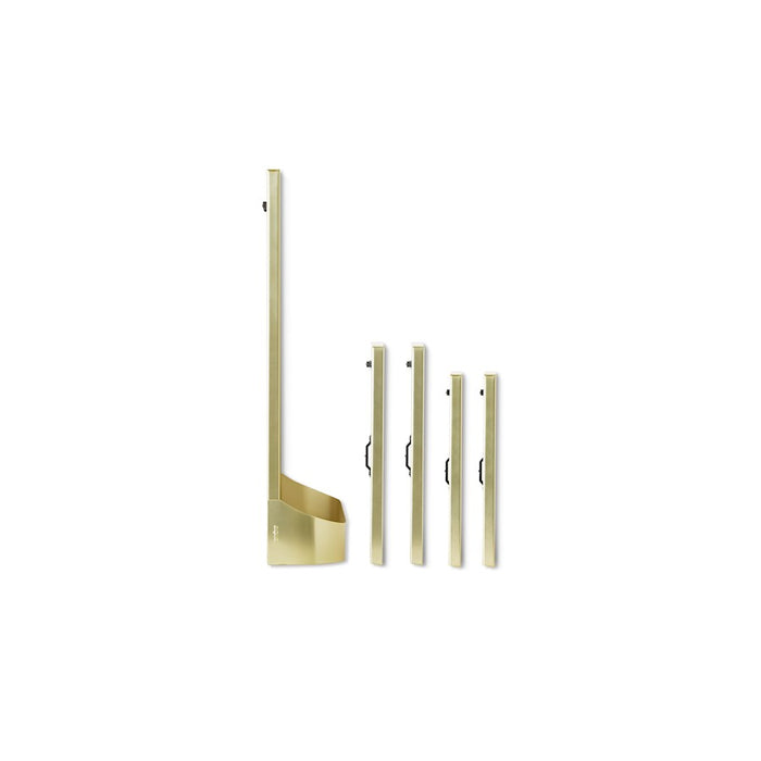 Umbra Matinee Photo Display Set of 5, Matte Brass