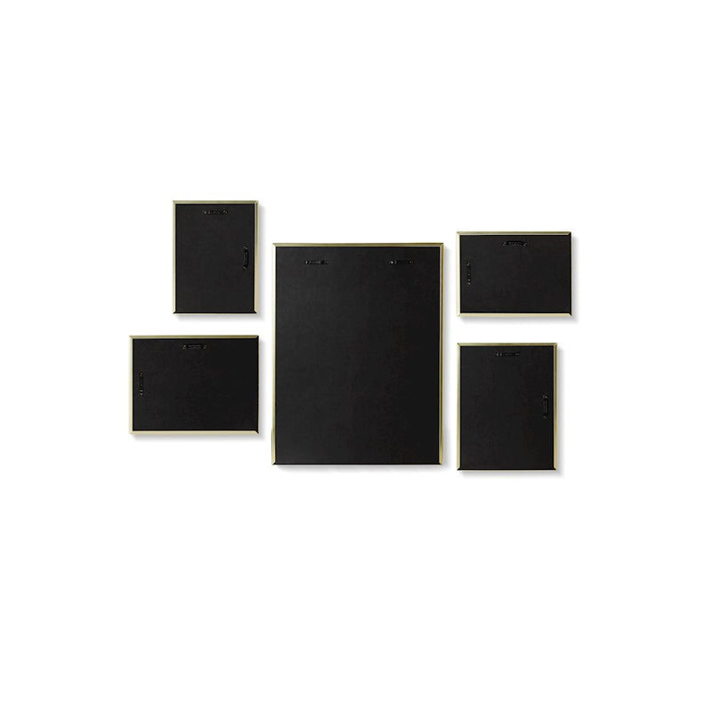 Umbra Matinee Photo Display Set of 5, Matte Brass