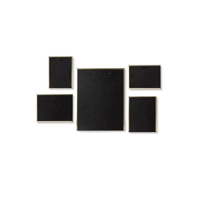 Umbra Matinee Photo Display Set of 5, Matte Brass