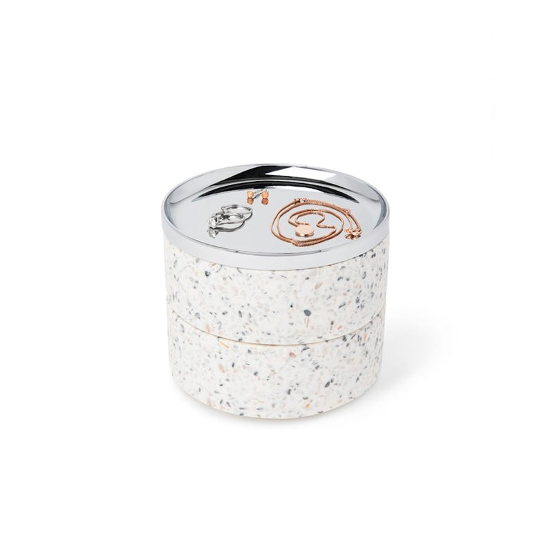 Umbra Tesora Box Terrazzo, Grey/Multi