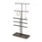 Umbra Trigem 5 Tiered Jewelry Stand, Black/Walnut