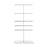 Umbra Trigem 5 Tiered Jewelry Stand, Black/Walnut