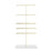 Umbra Trigem 5 Tiered Jewelry Stand, Black/Walnut