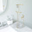 Umbra Tesora Jewelry Stand Glass, Brass