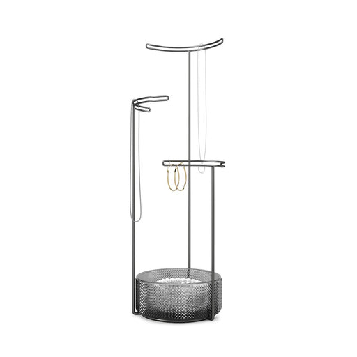 Umbra Tesora Jewellery Stand, Glass Smoke