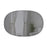 Umbra Hub Bevy Oval 23" Wall Mirror, Smoke