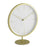 Umbra Infinity Clock, Matte Brass