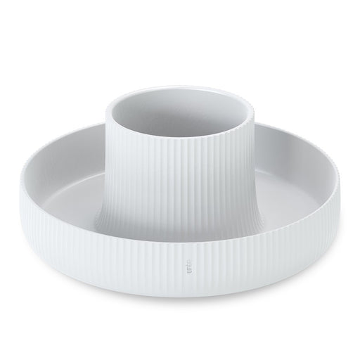 Umbra Fountain Planter, White
