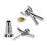 Umbra Buddy Opener+Corkscrew Set 1/5, Chrome