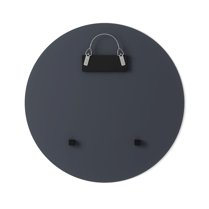 Umbra Hub Bevy 24" Wall Mirror, Smoke
