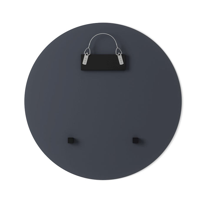 Umbra Hub Bevy 24" Wall Mirror, Smoke