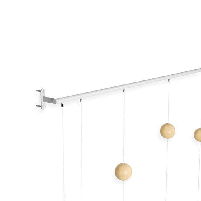 Umbra Hangtime Clock, White/Natural
