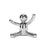 Umbra Buddy Ring Holder, Pack of 3, Chrome