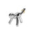 Umbra Buddy Ring Holder, Pack of 3, Chrome