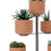 Umbra Terrapotta Planter, Titanium