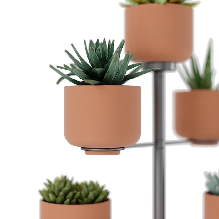 Umbra Terrapotta Planter, Titanium