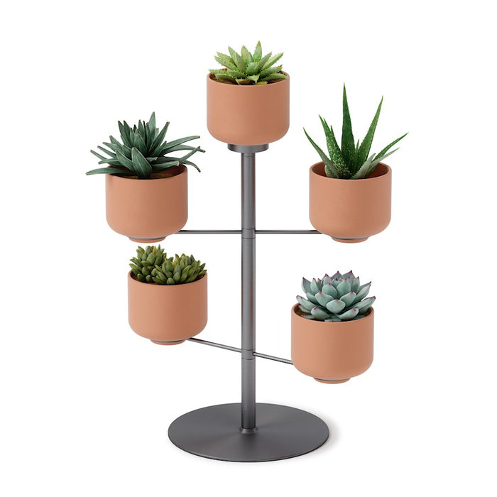 Umbra Terrapotta Planter, Titanium