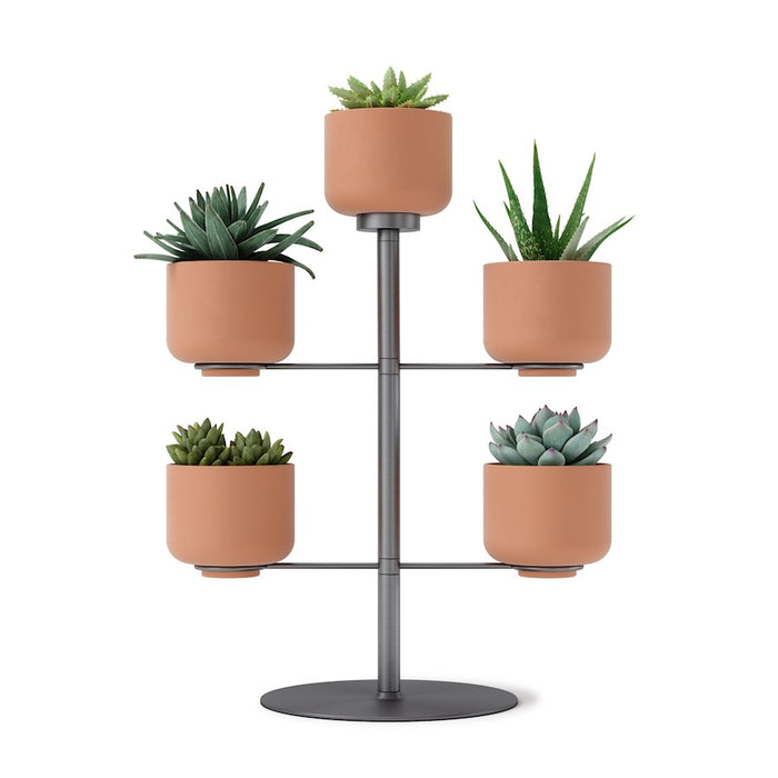 Umbra Terrapotta Planter, Titanium