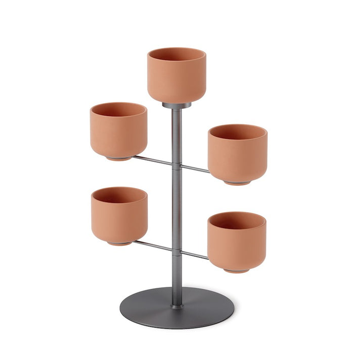 Umbra Terrapotta Planter, Titanium
