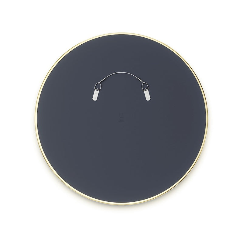 Umbra Convexa 23" Mirror, Brass