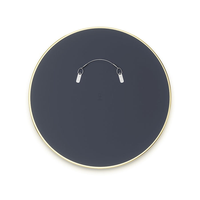 Umbra Convexa 23" Mirror, Brass