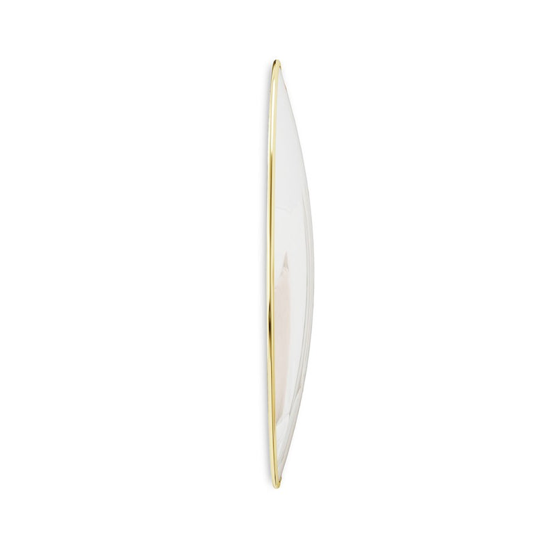 Umbra Convexa 23" Mirror, Brass