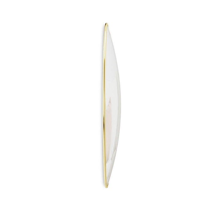 Umbra Convexa 23" Mirror, Brass