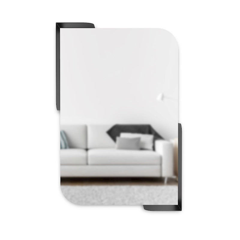 Umbra Alcove Mirror 30X20, Black
