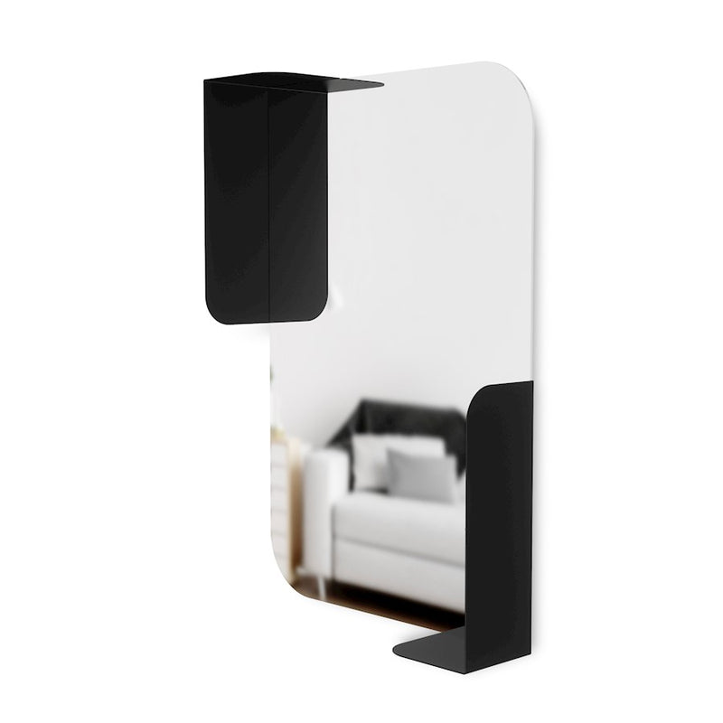 Umbra Alcove Mirror 30X20, Black