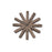 Umbra Ribbonwood Wall Clock, Aged Walnut