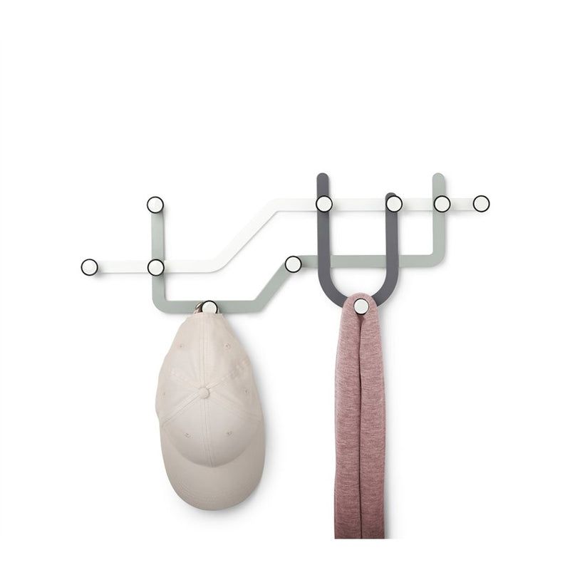 Umbra Subway Multi Hook, Assorted Colour