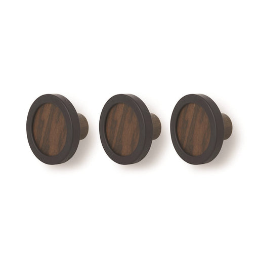 Umbra Hub 3 Hook, Black