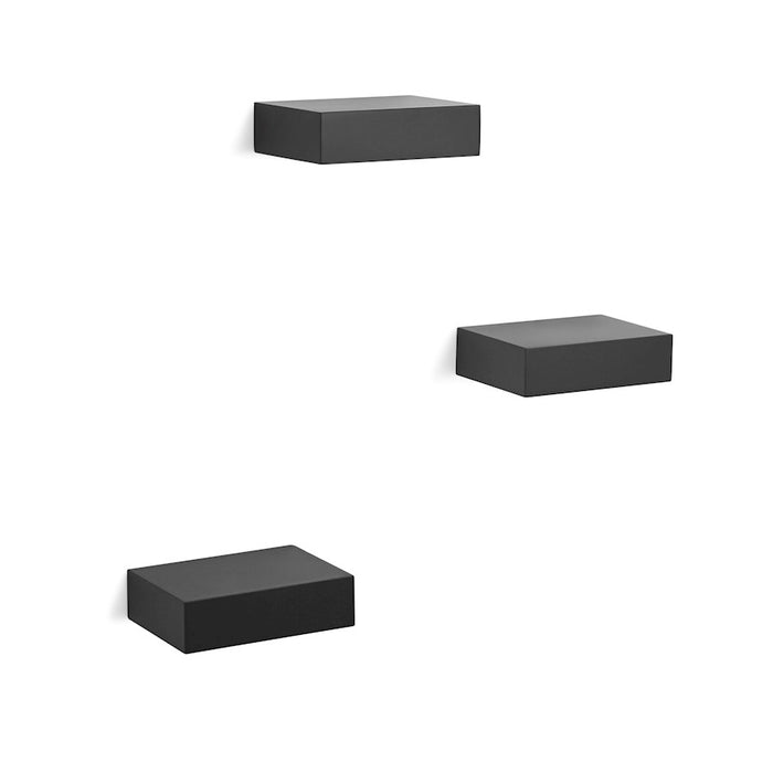 Umbra Showcase Shelves (3), Black