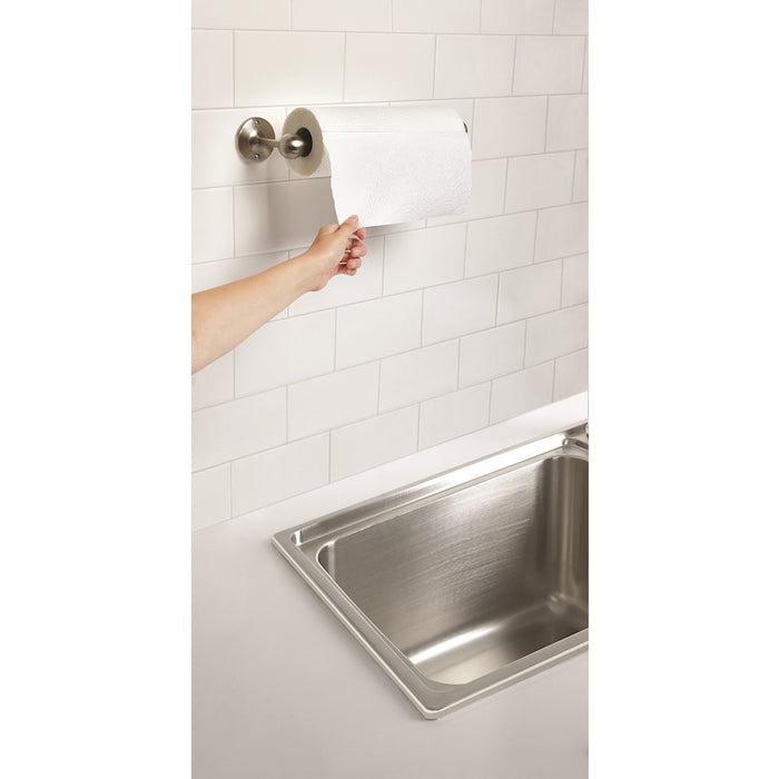 Umbra Tug Wall Mount Paper Towel Holder, Smoke