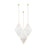 Umbra Dima Diamond Mirror (3), Matte Brass