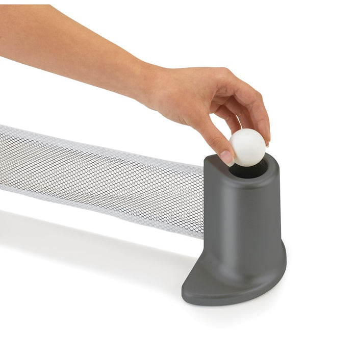 Umbra Pongo Table Tennis Set, Red/Charcoal