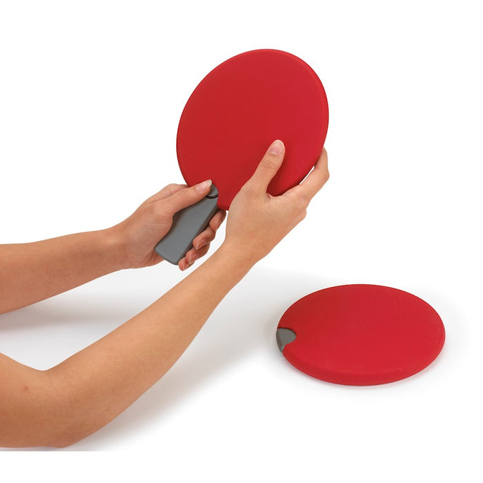 Umbra Pongo Table Tennis Set, Red/Charcoal