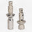 Uttermost Nouveau Tower Sculptures Set of 2, White Limestone/Black - 17124