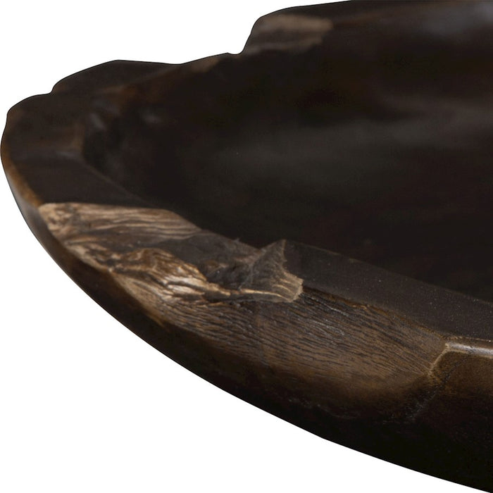 Uttermost Nature's Edge Bowl, Teak Wood