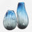 Uttermost Midnight Horizon Vases Set of 2, Blue/Black - 18190